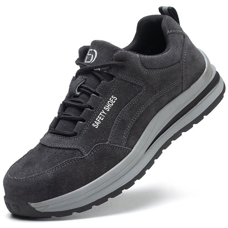 Labor Protection Shoes Men'S Wear-Resistant Summer Breathable Welder Four-Season Women'S Lightweight Anti-Smashing And Stab-Resistant Steel Toe Insulated Shoes - Image 5